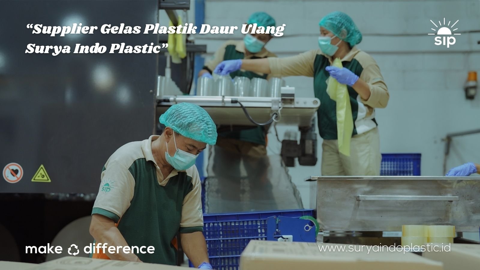 Supplier Gelas Plastik Daur Ulang: Surya Indo Plastic
