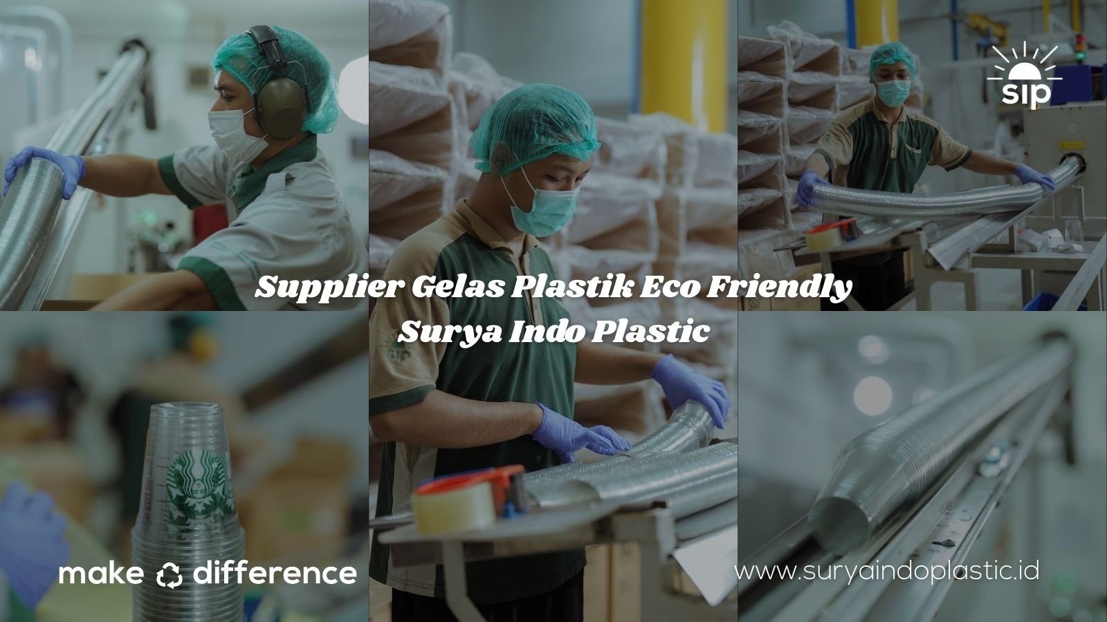 Supplier Gelas Plastik Eco Friendly: Surya Indo Plastic