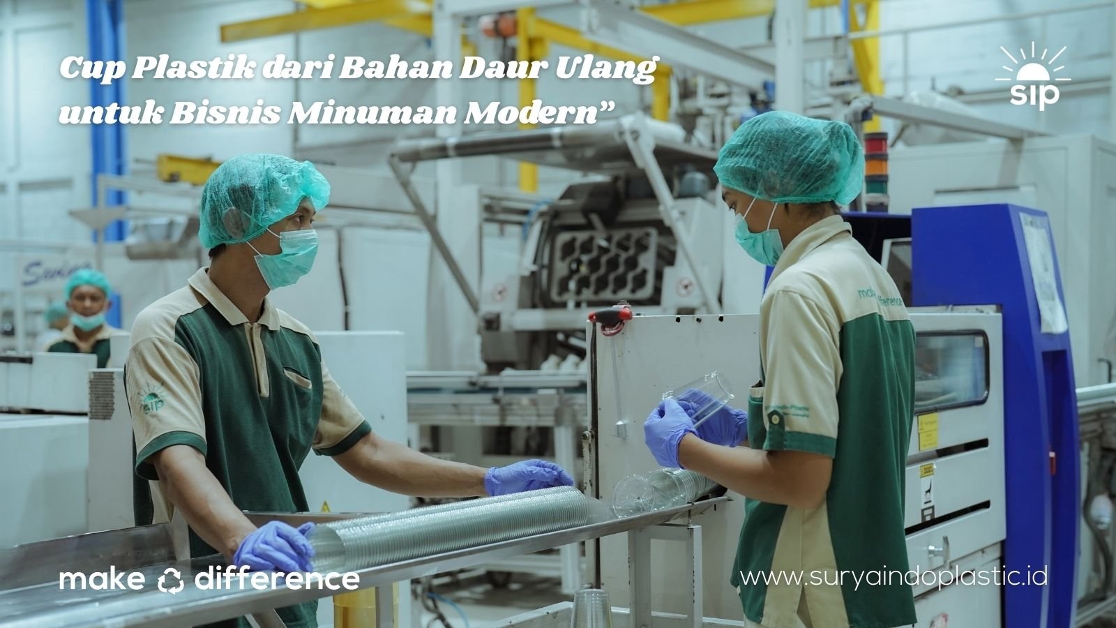 Cup Plastik dari Bahan Daur Ulang untuk Bisnis Minuman Modern