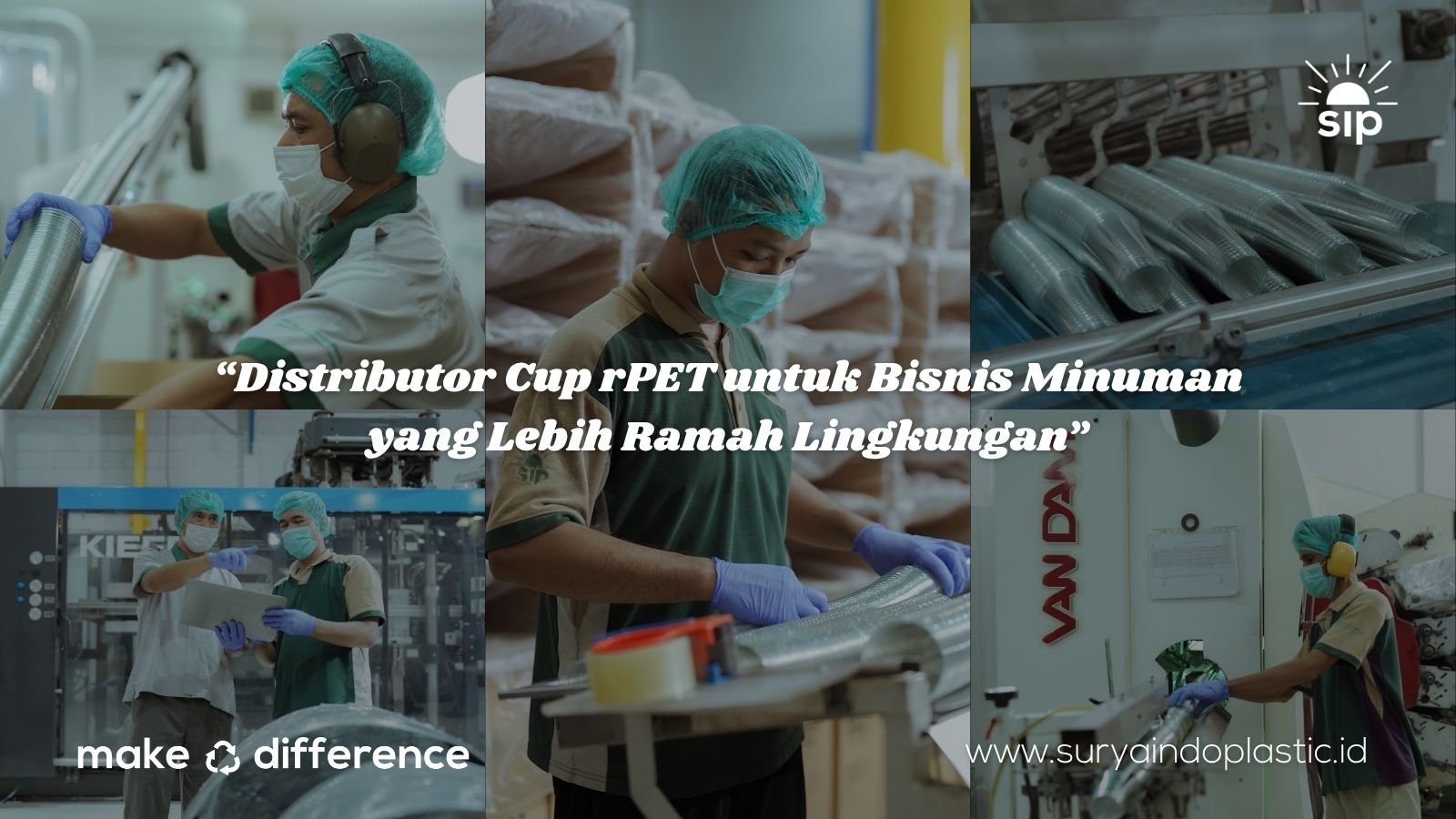 Distributor Cup rPET untuk Bisnis Minuman yang Lebih Ramah Lingkungan