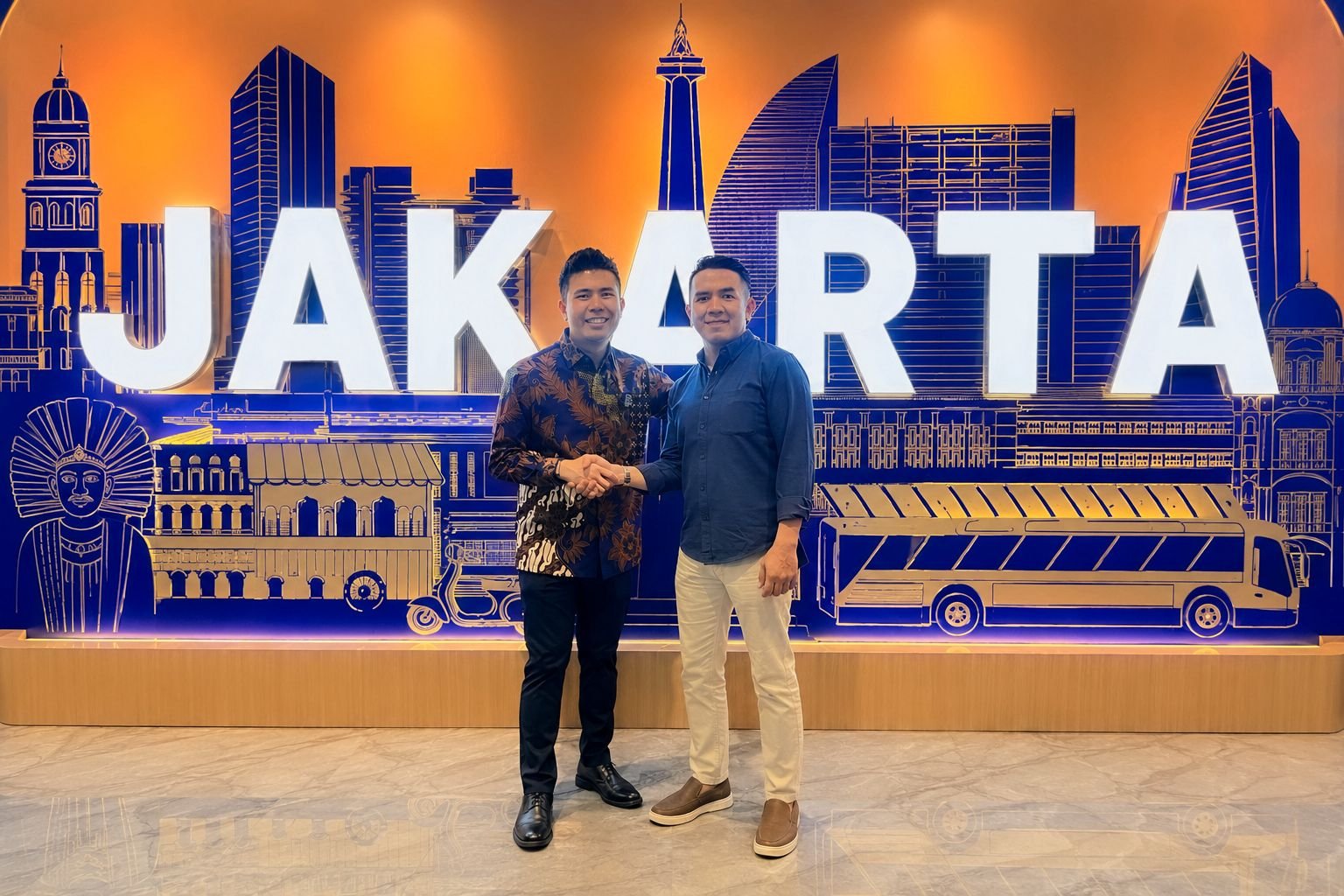 Venon Tian COO Zus Coffee & Albert Tanoni CEO Surya Indo Plastic