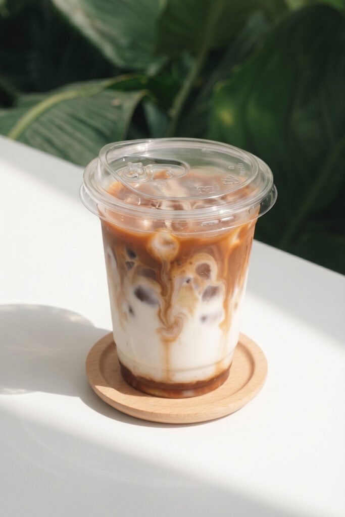 rPET Cup with Strawless Lid