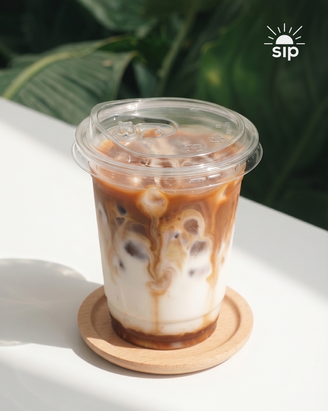 rPET Cup with Strawless Lid